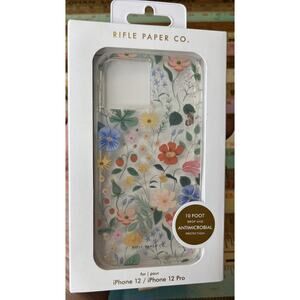RIFLE PAPER CO 10ft Drop Protection Phone Case iPhone 12 / 12 Pro Wildflower